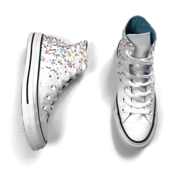 converse confetti high tops